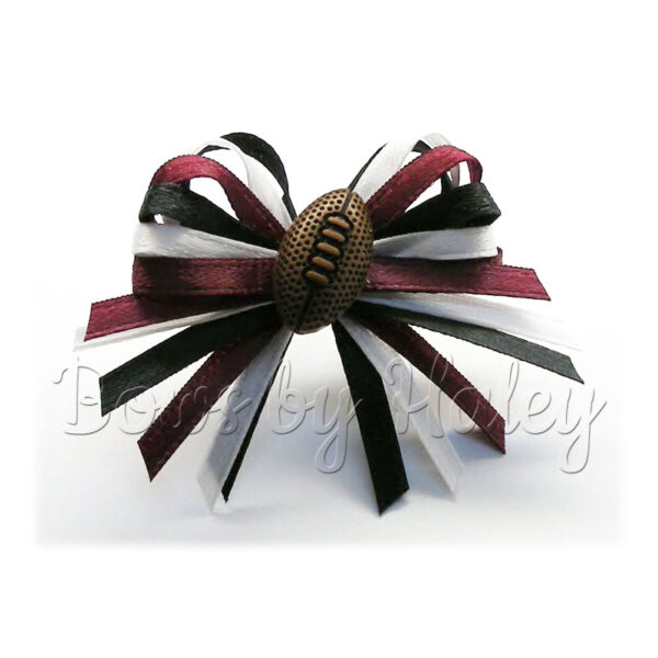 Football Lots-of-Loops Bow-Color Choice - Image 2