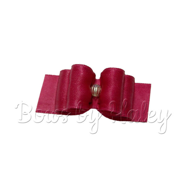 5/8" Dog Hair Bow in the shade of Beauty